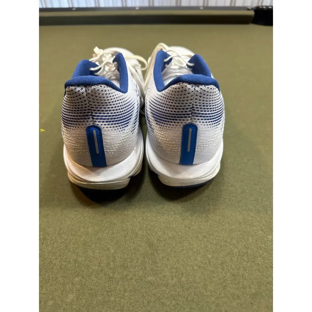 Mizuno Wave Rider 28 Super Wide White Blue Mens Road Running J1GC2403-01 Size 13